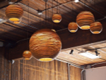 Pendant design lamp Disc Scraplight by Graypants D40