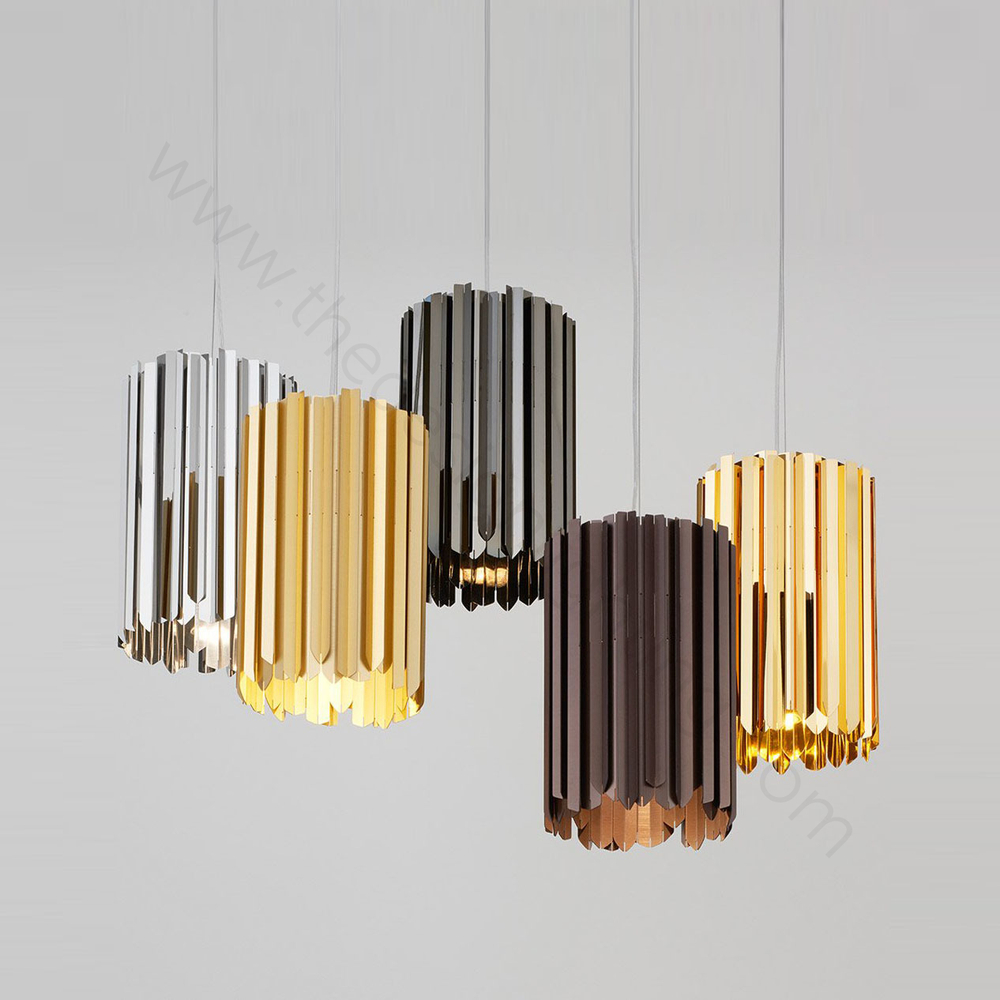 Pendant design lamp  Tom Kirk Facet by Innermost D18 (Silver)