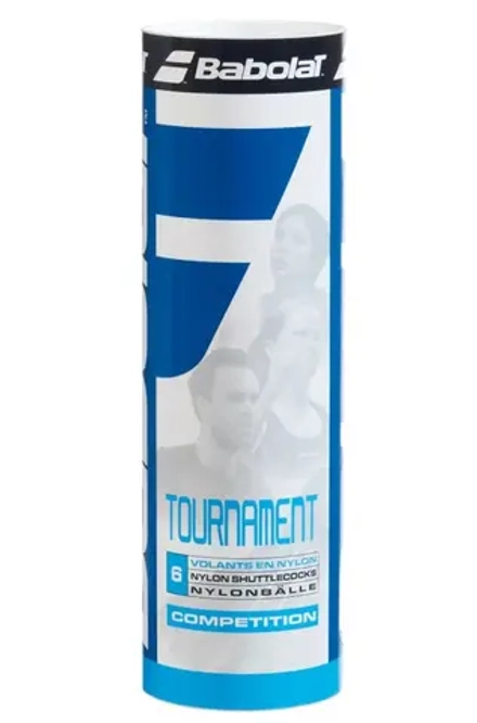 Воланы для бадминтона Babolat Tournament 6P - white