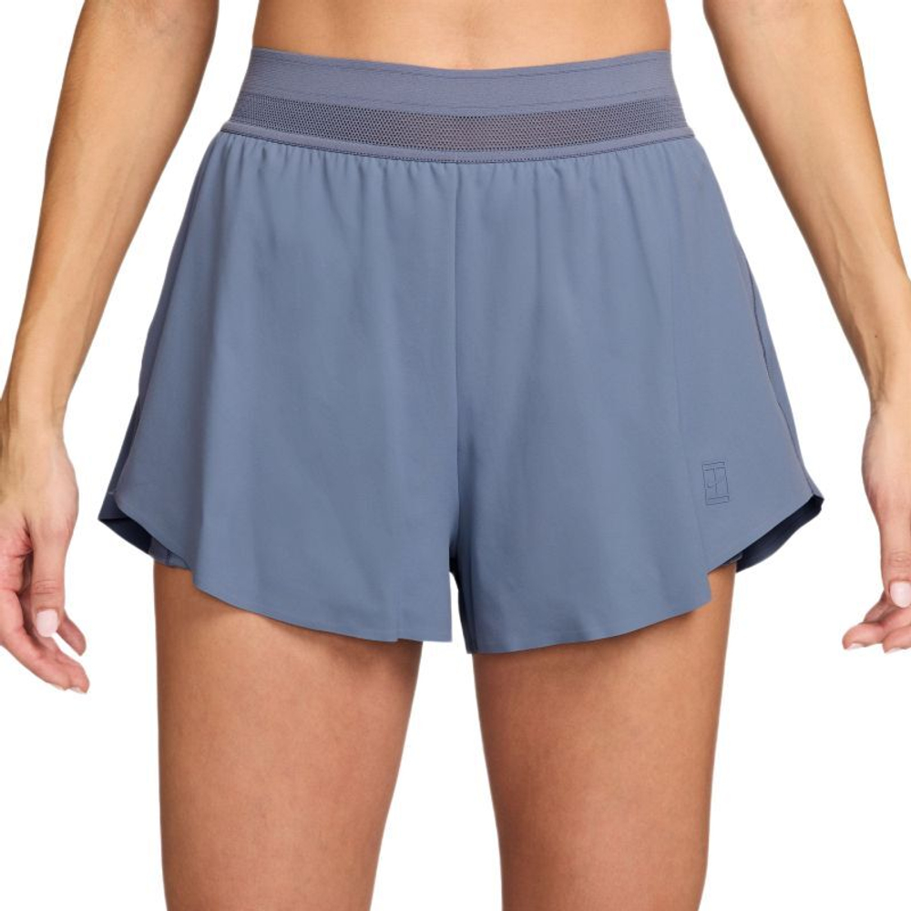 Женские Шорты теннисные Nike Court Ace Advantage Dri-Fit - world indigo/world indigo
