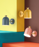 Wall design lamp Hood  (Yellow)