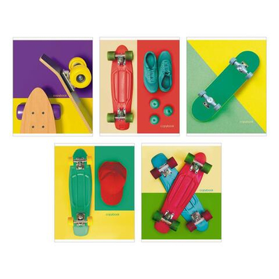Тетрадь А5 48л. "Skateboard" (КанцЭксмо)
