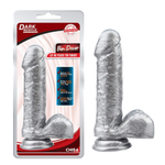 Фаллоимитатор на присоске серого цвета Ben Dover Silver (Цвет: серый)
