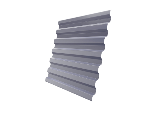 Профнастил окрашенный С8 0,5 x 1150/1200 x 2000 RAL 7004 серый