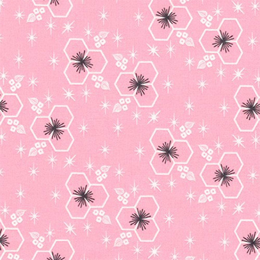 Ткань для пэчворка Peppy Palm Canyon, отрез 50х55 см, 146 г/м², AVL-17456-10 Pink, Robert Kaufman Ткань для пэчворка Peppy Palm Canyon, отрез 50х55 см, 146 г/м², AVL-17456-10 Pink, Robert Kaufman