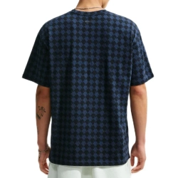Мужская теннисная футболка Nike Club Rules Sportswear - black/obsidian