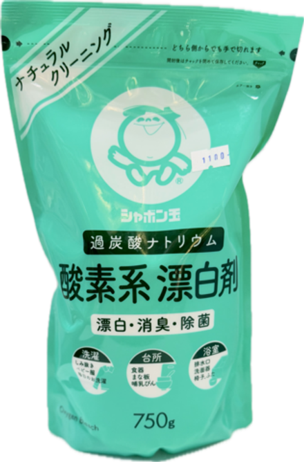 Кислородный отбеливатель-пятновыводитель Shabondama Oxygen Bleach, 750 г