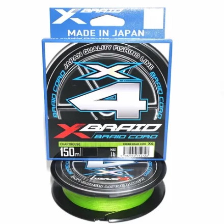 Плетёный шнур YGK X-Braid Braid Cord X4 #0.6/12lb 150m