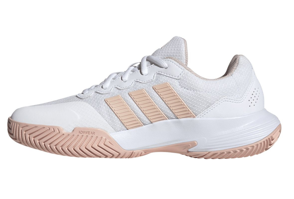 Женские теннисные кроссовки Adidas GameCourt 2 W - white/blue pink/white