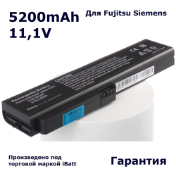 Аккумулятор iBatt 5200mAh, для SQU-522 3UR18650F-2-QC-12 916C4850F SQU-518