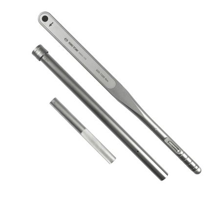 Цена на KING TONY (3485G-1DB) Динамометрический ключ серии "ALUMINIUM", 1", 600-1500 Нм, футляр