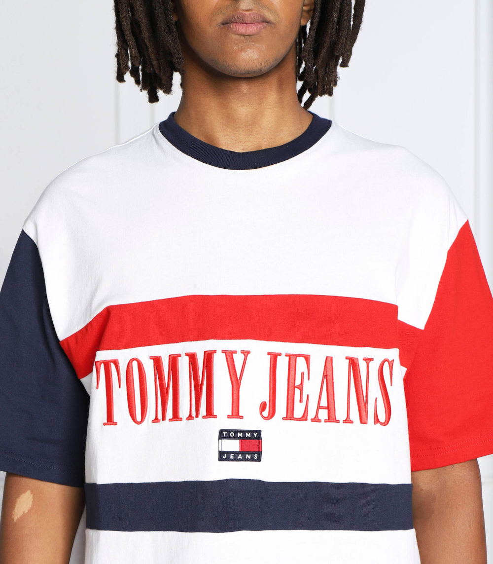 футболка Tommy Jeans - белый(DM0DM15055)