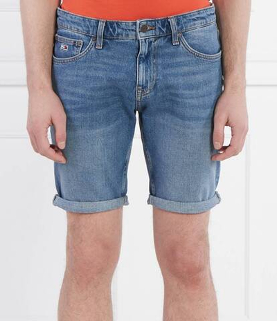 Джинсовые шорты Scanton Tommy Jeans - голубой(DM0DM18797)