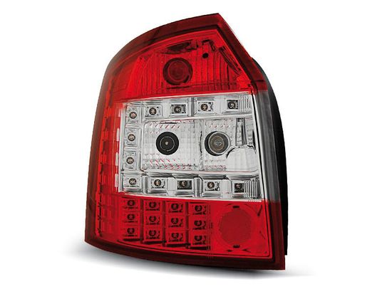 Задние фонари red white led для Audi A4 B6 avant