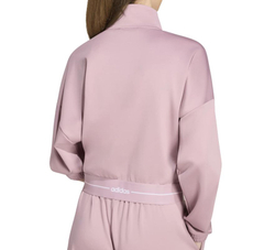 Женская теннисная толстовка Adidas Hyperglam Full Zip — magic mauve
