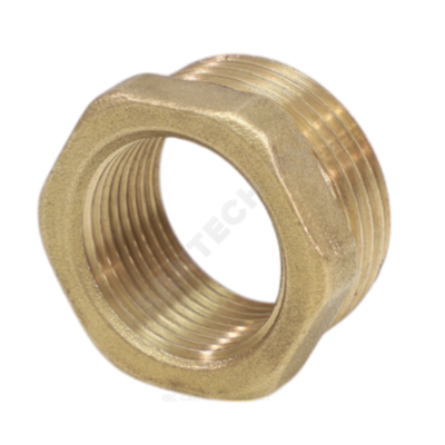 Футорка латунь Ду 25х20 (1"х3/4") НР/ВР VALFEX VF.581.L.100.034