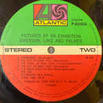 Emerson, Lake & Palmer ‎– Pictures At An Exhibition (Япония 1972г.)
