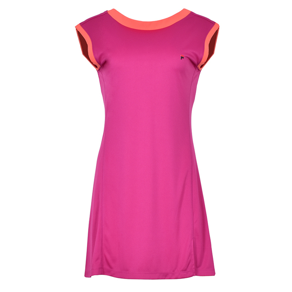 Теннисное платье Fila Dress Isabella W - festival fuchsia