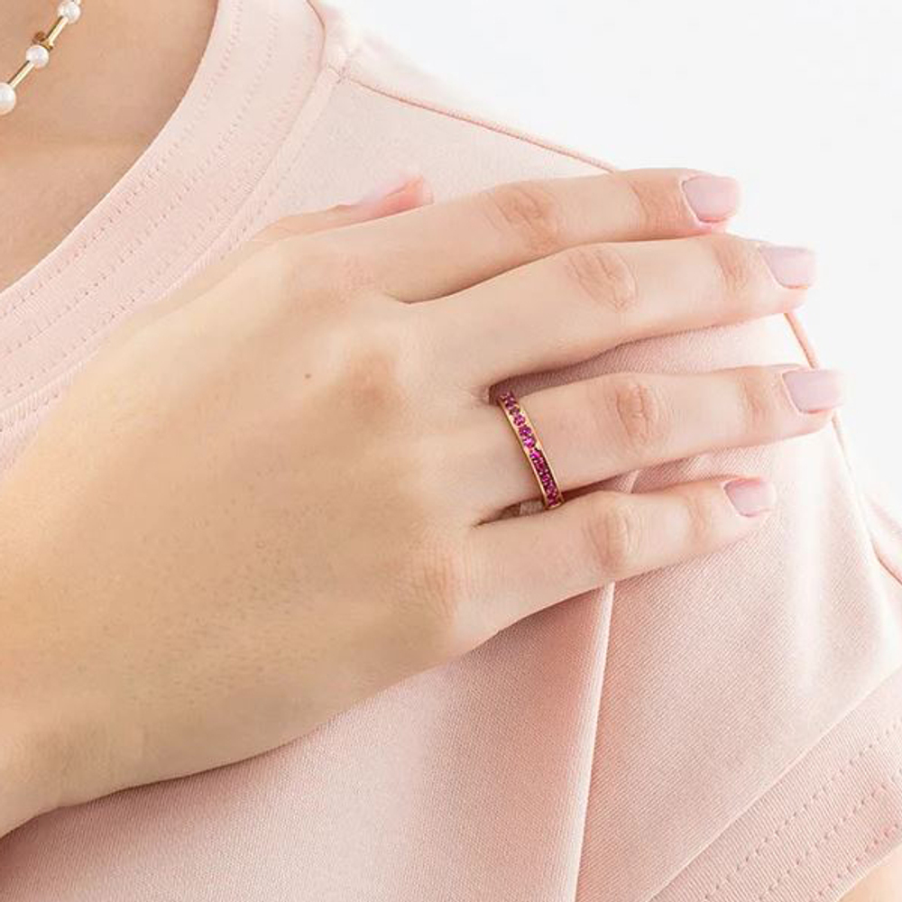 Кольцо Coeur de Lion Pink-Gold 19 мм 0127/40-0416 60 размер 19