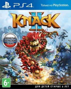 Knack 2 (диск для PS4, полностью на русском языке)