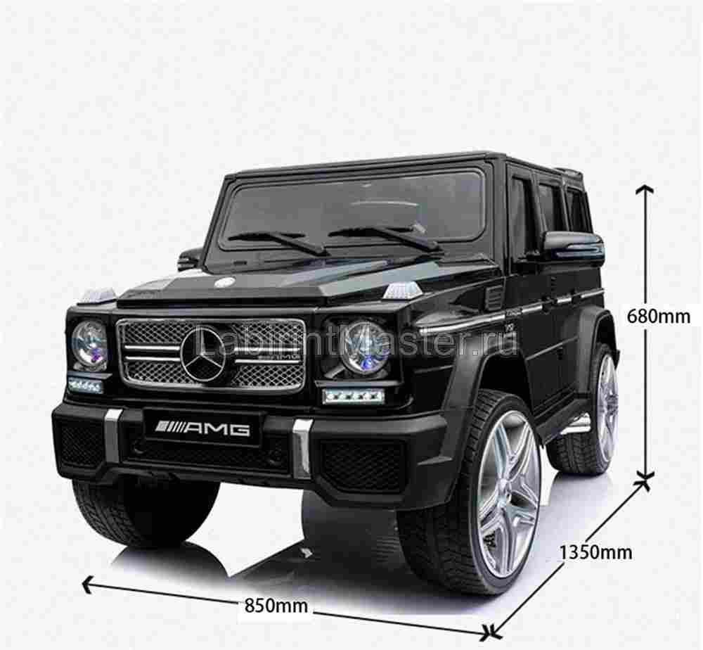 Детский электромобиль "Mercedes-Benz AMG-G 65" красный