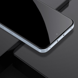 Защитное стекло на экран для Xiaomi 13 и 14, тонкие черные рамками и олеофобное покрытие, Veason