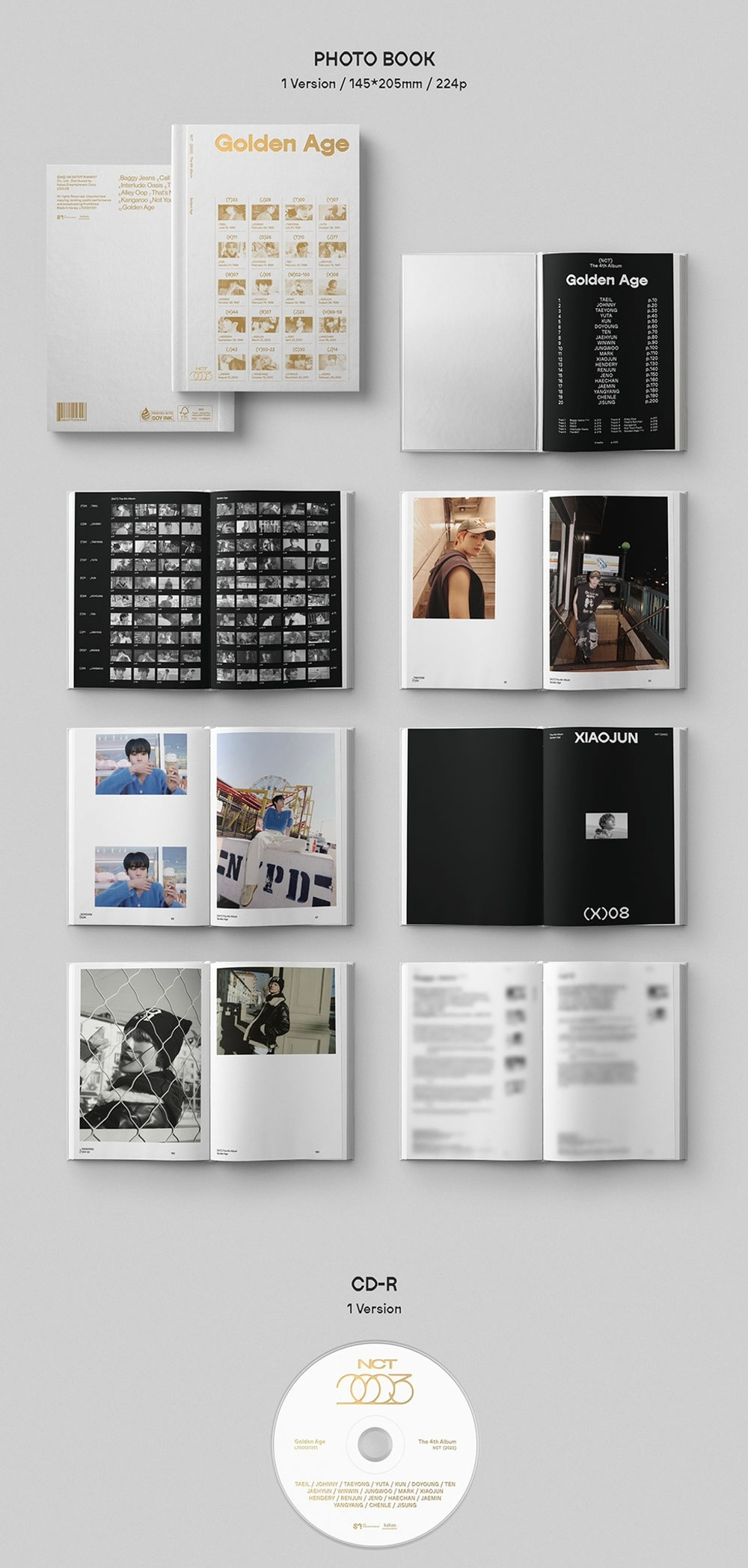 Альбом NCT 4th Studio Album [Golden Age] (Archiving Ver.)