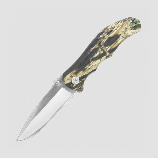Складной нож Ontario CAMO FOLDER ONT/8799 c клинком из стали 7Cr17MoV, рукоять алюминий