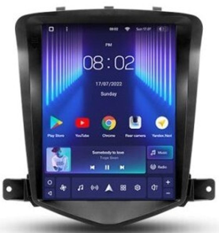 Магнитола для Chevrolet Cruze 1 2009-2012 - Teyes TPRO 2 монитор 9.7" QLED в стиле "Тесла" на Android 10, Быстрая, 4G SIM-слот