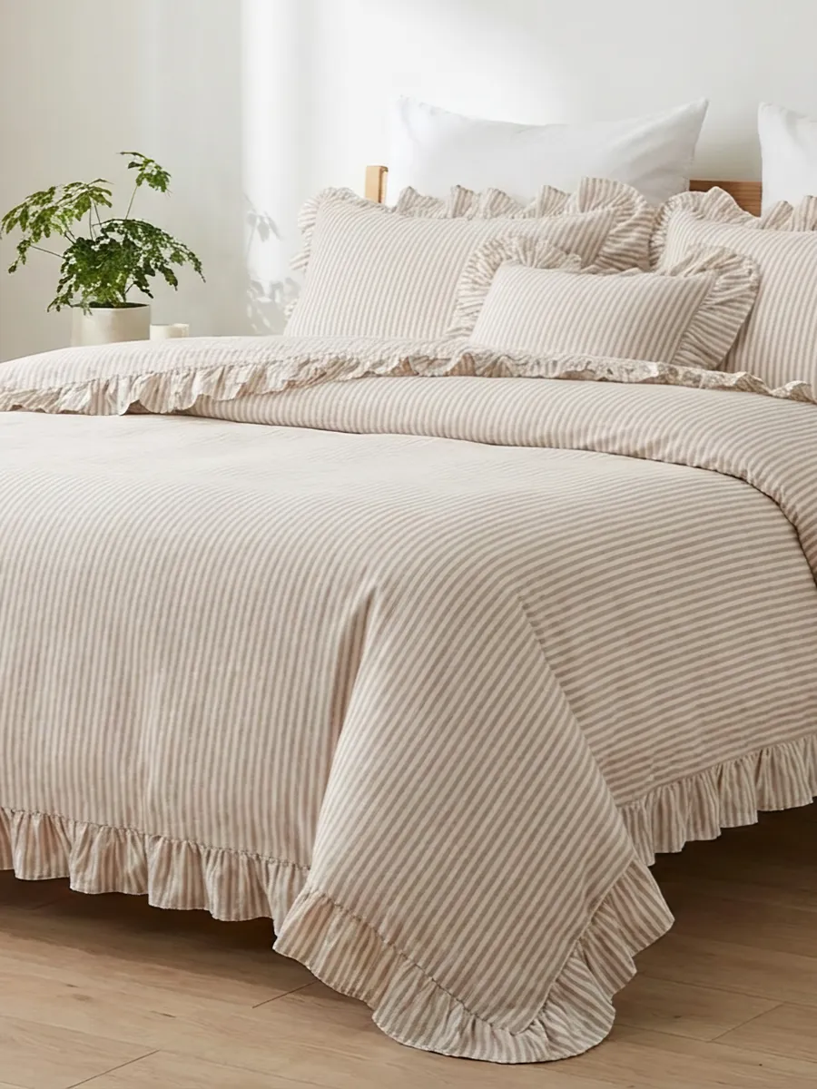 КПБ MAJOLİ Milagros Ren CHARM Евро 200*220-1шт. 240-260, 50*70-2шт. Вар. Хлоп. — фото 4