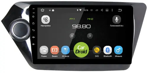Магнитола для KIA Rio 3 2011-2017 (QB) - Airok RM-2314 Android 12, SIM-слот