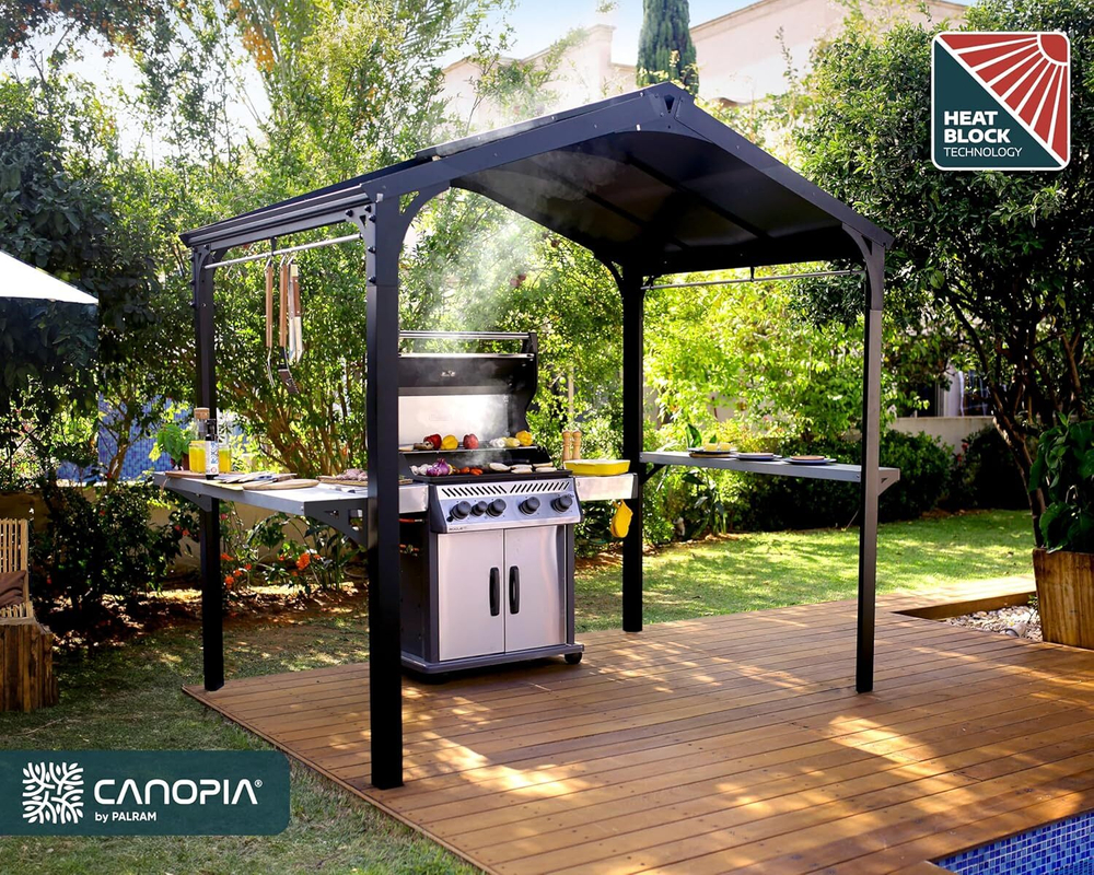 Мангальная беседка для гриля Palram BBQ Austin 2400 8 x 6 ft