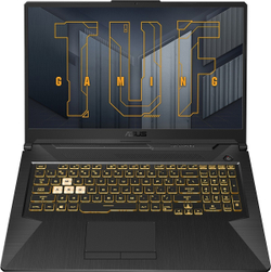 Ноутбук 17,3" Asus TUF Gaming F17 FX706HCB-HX111T Eclipse Grey (90NR0733-M02440)