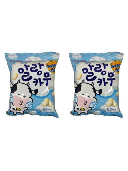 Жевательная конфета Lotte Malang Cow Milk 158 г 2 шт
