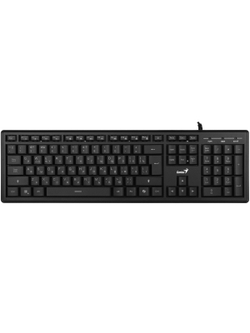 Клавиатура Genius SlimStar 820, {Черный, проводная, USB, 104 клавиши} [31310055402]
