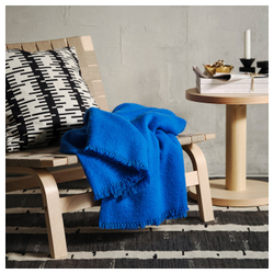 IKEA STOCKHOLM  (ИКЕА СТОКХОЛМ)  -  2025 Плед - ярко-синий 150х200 см