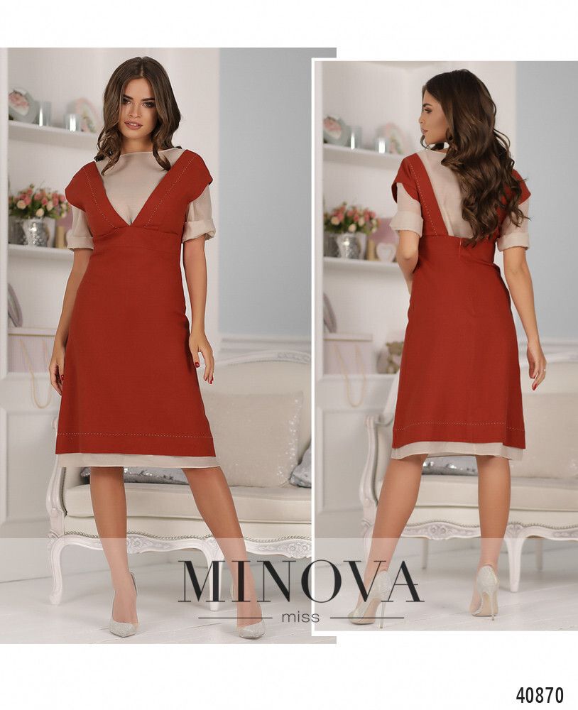 Костюм 2016-терракотовый Minova Костюм 2016-терракотовый Minova