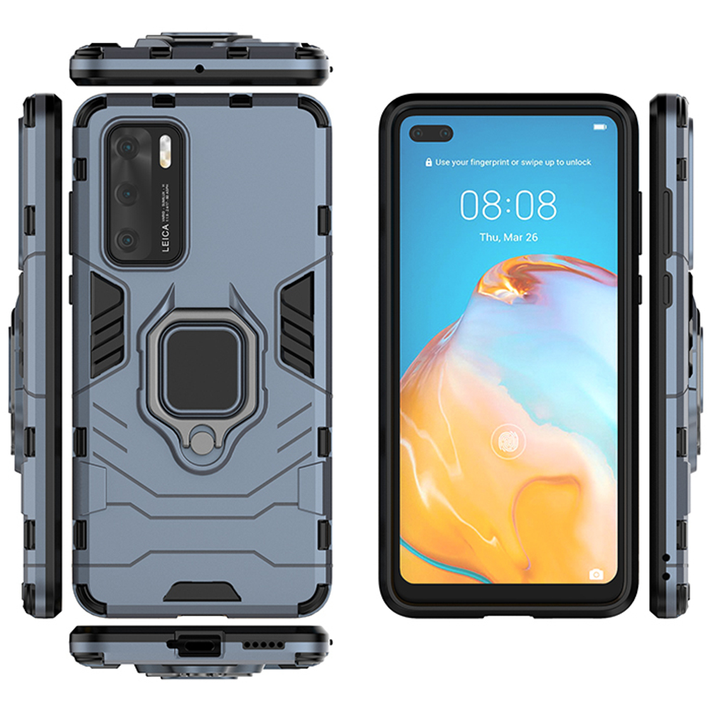 Противоударный чехол с кольцом Panther Case для Huawei P40