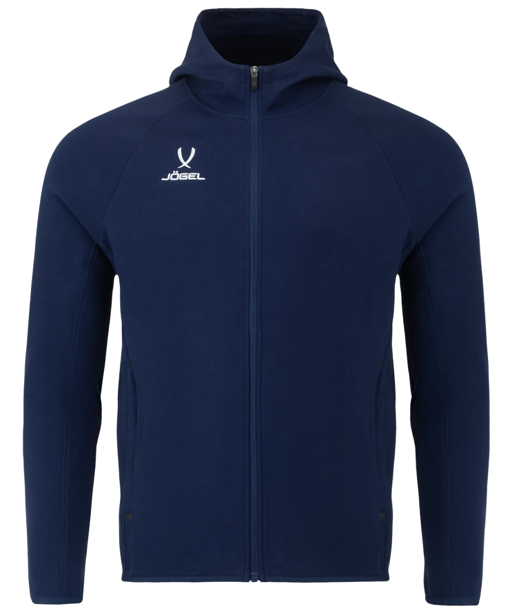 Худи на молнии ESSENTIAL Athlete Hooded FZ Jacket, темно-синий