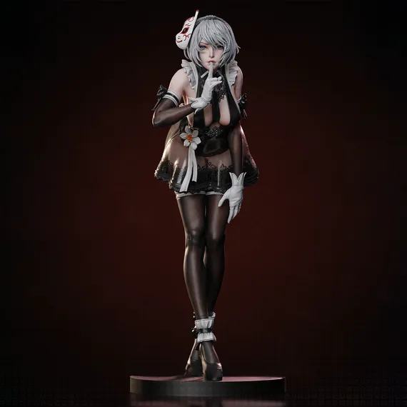 2B Maid costume - Nier: Automata