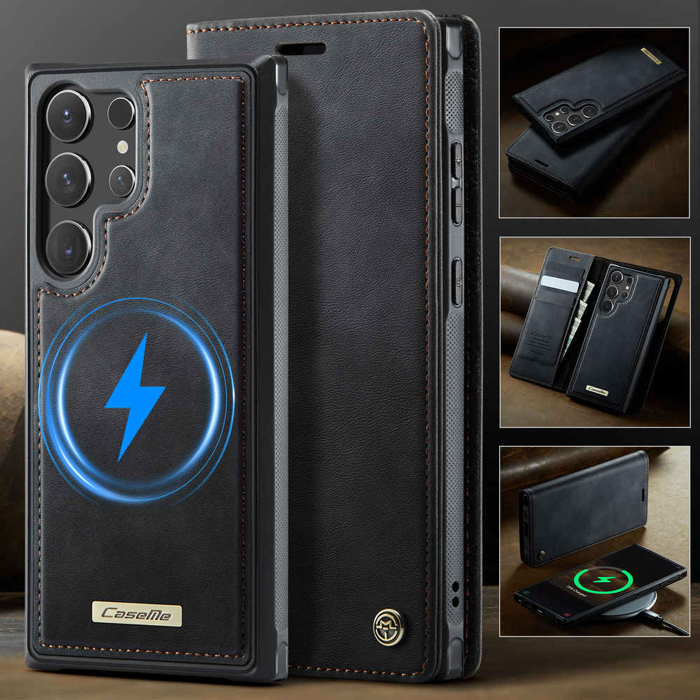 Чехол-кошелек CaseMe 2 in 1 MagSafe Samsung Galaxy S24 Ultra
