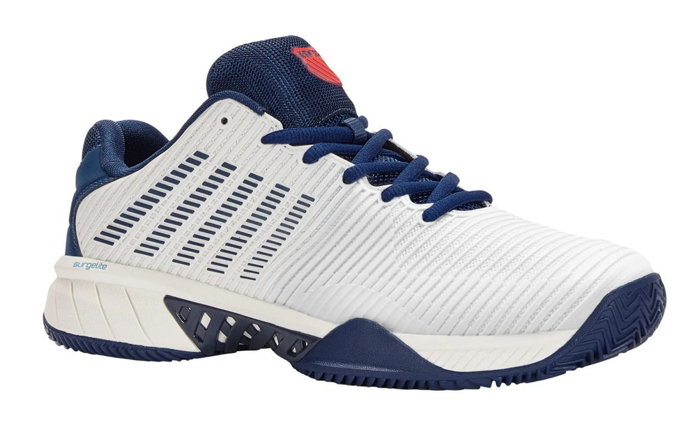 Мужские кроссовки теннисные K-Swiss Hypercourt Express 2 HB - белый