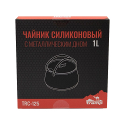 Tramp Чайник складной силиконовый 1 л, TRC-125, терракотовый