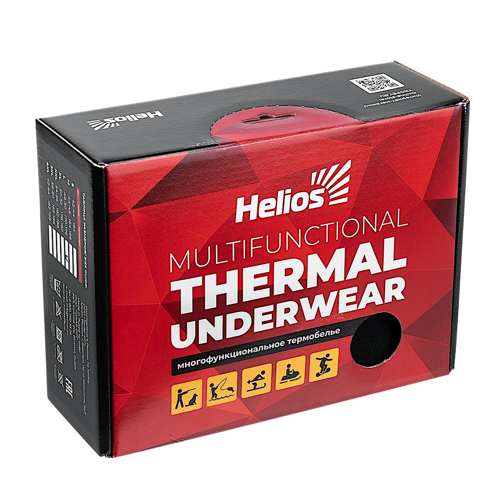 Термобелье Helios Thermo Extreme -35°C -5°C (Комплект) Чёрный -