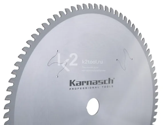 Диск пильный по стали и сэндвич-панелям Karnasch 136×1,6/2,0×20/10 мм, Z=38 WWF, арт. 10.7400.136.010