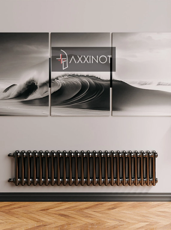 Axxinot Sentir 2020 - двухтрубный трубчатый радиатор высотой 200 мм, боковое подключение