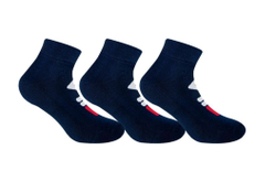Теннисные носки Fila фитнес Quarter Socks 3P - небесный
