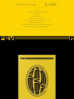 Альбом ATEEZ - ZERO : FEVER EPILOGUE 8th Mini Album 3 Version SET