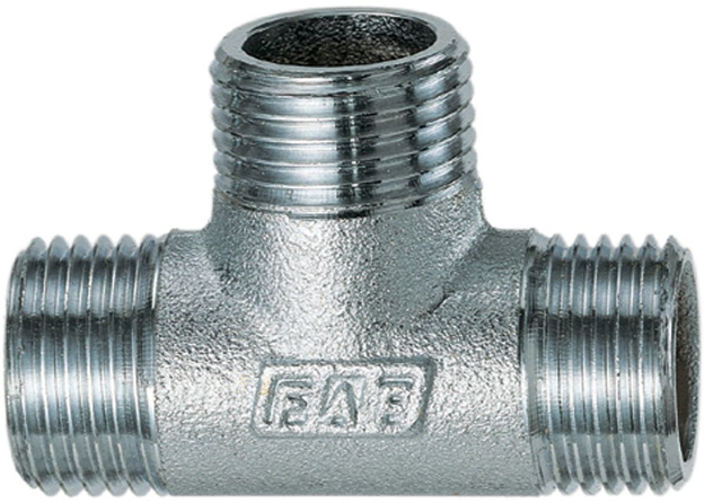 Тройник FAR, НР, 1/2", хром.