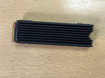 Радиатор SSD FinalCool M.2, для PS5, алюминиевый, пассивное охлаждение, 74х24х10 мм